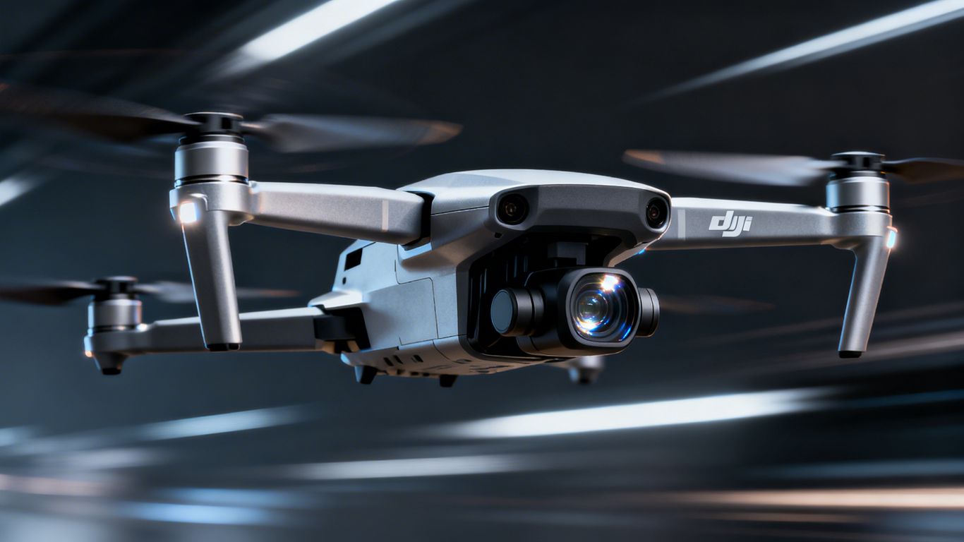 DJI Neo 2 drone in flight.